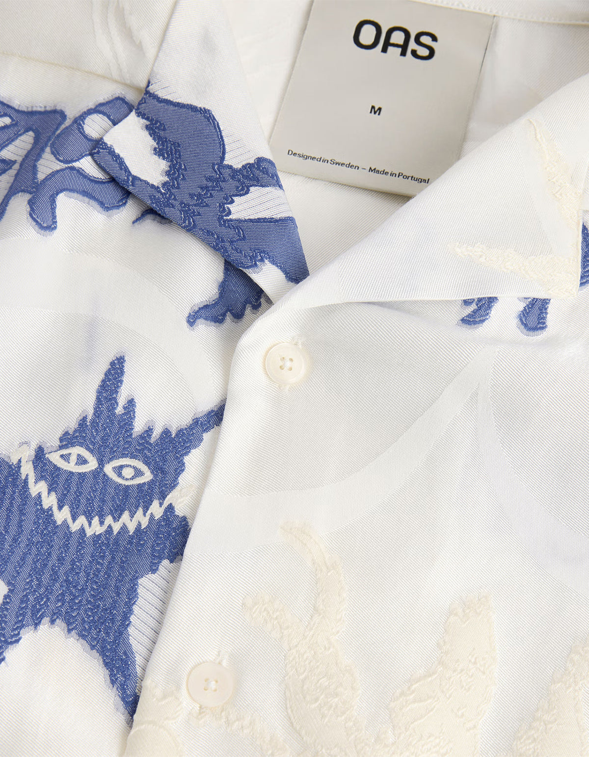 Romantique Rocco Shirt - White/Blue