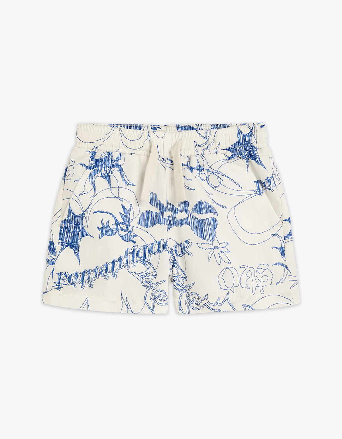 Romantique Swim Shorts - Blue/White