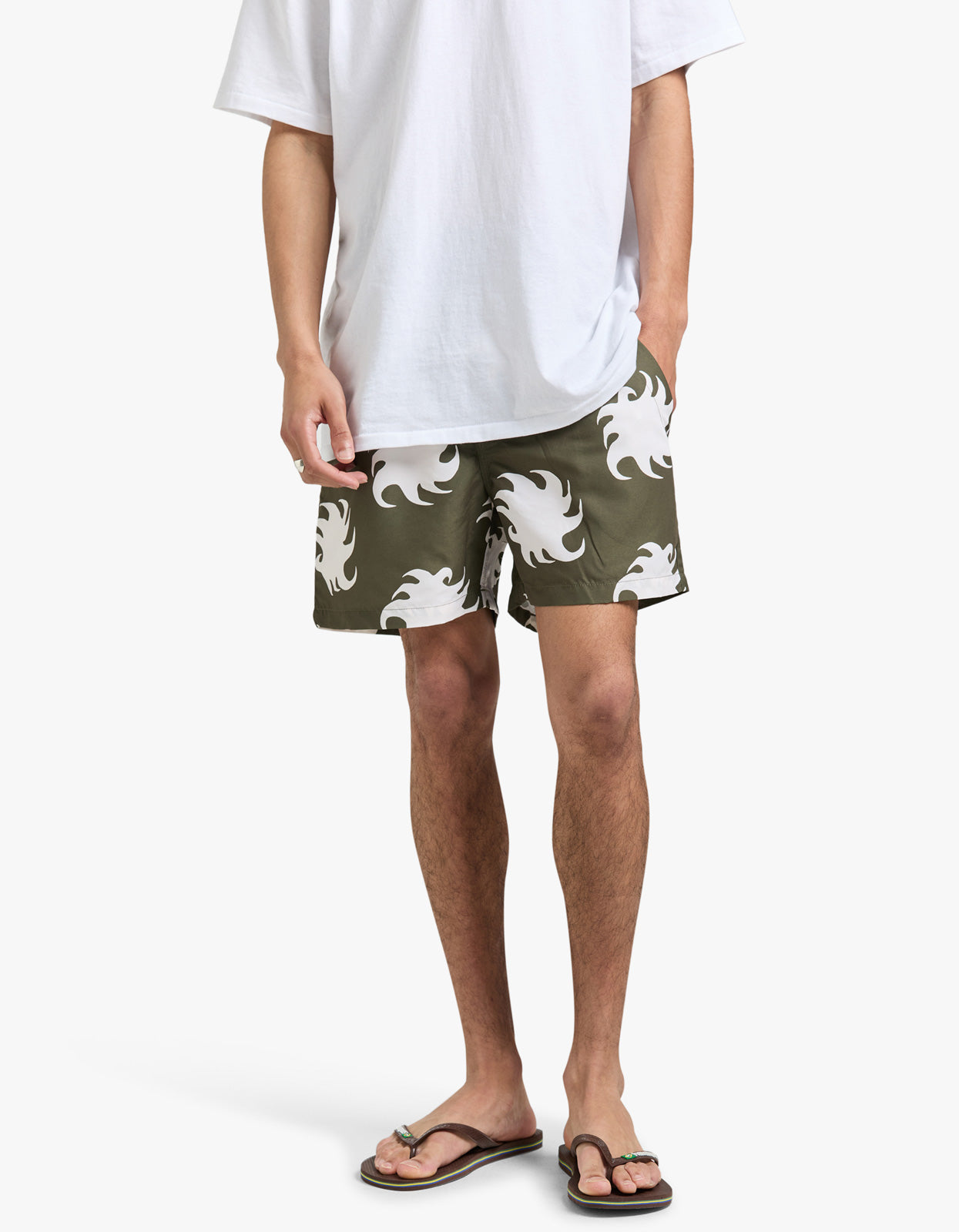 Swim Shorts - Pine Ember