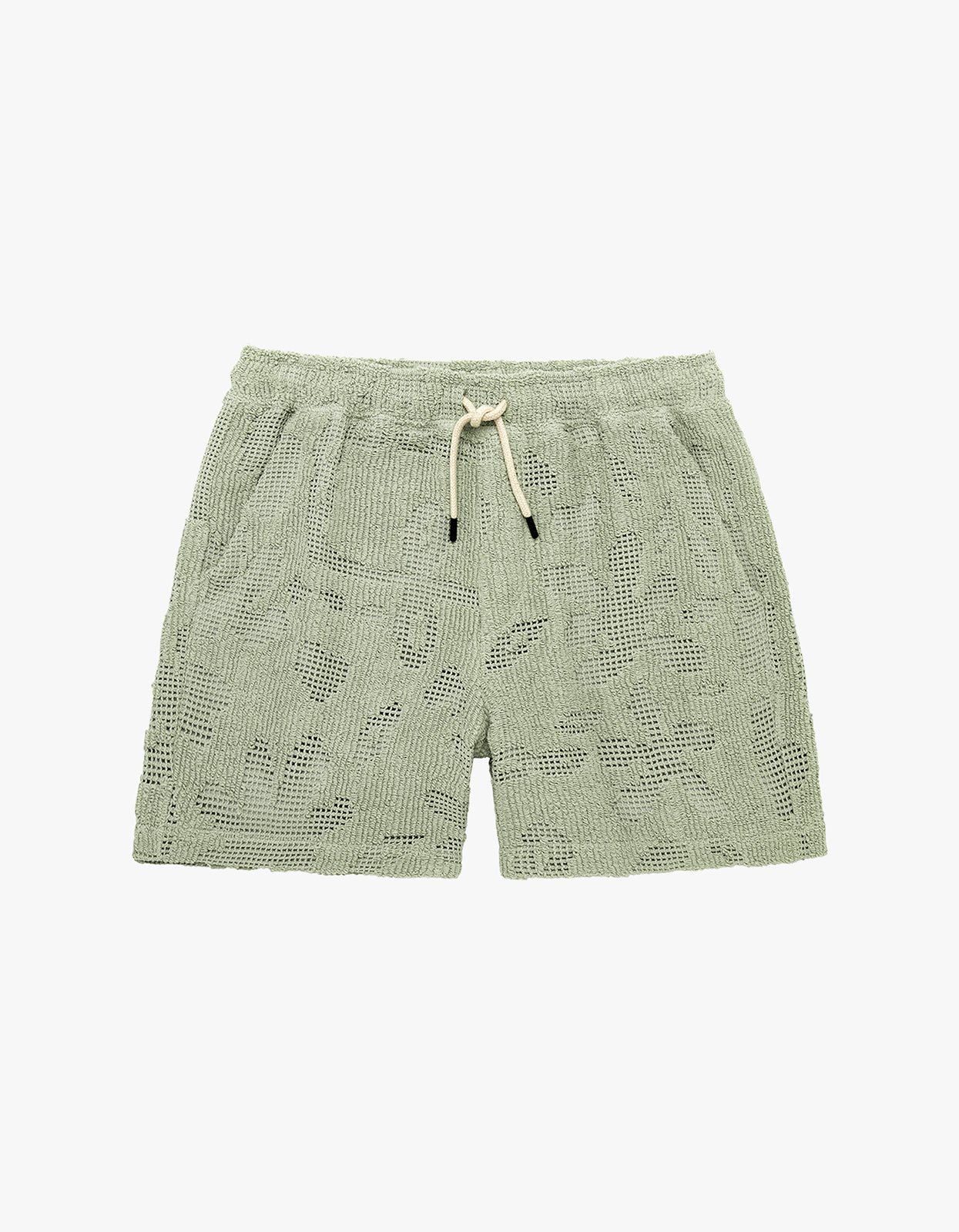 Crochet Shorts - Galbanum