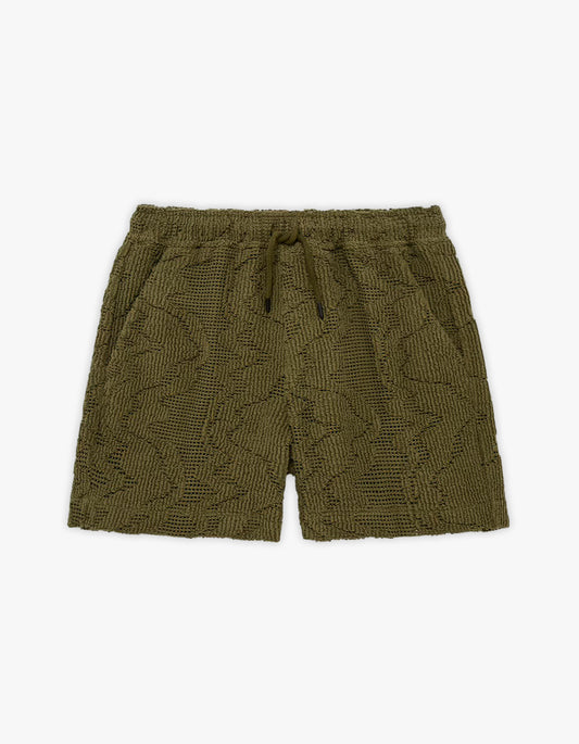 Crochet Shorts - Pine Verve