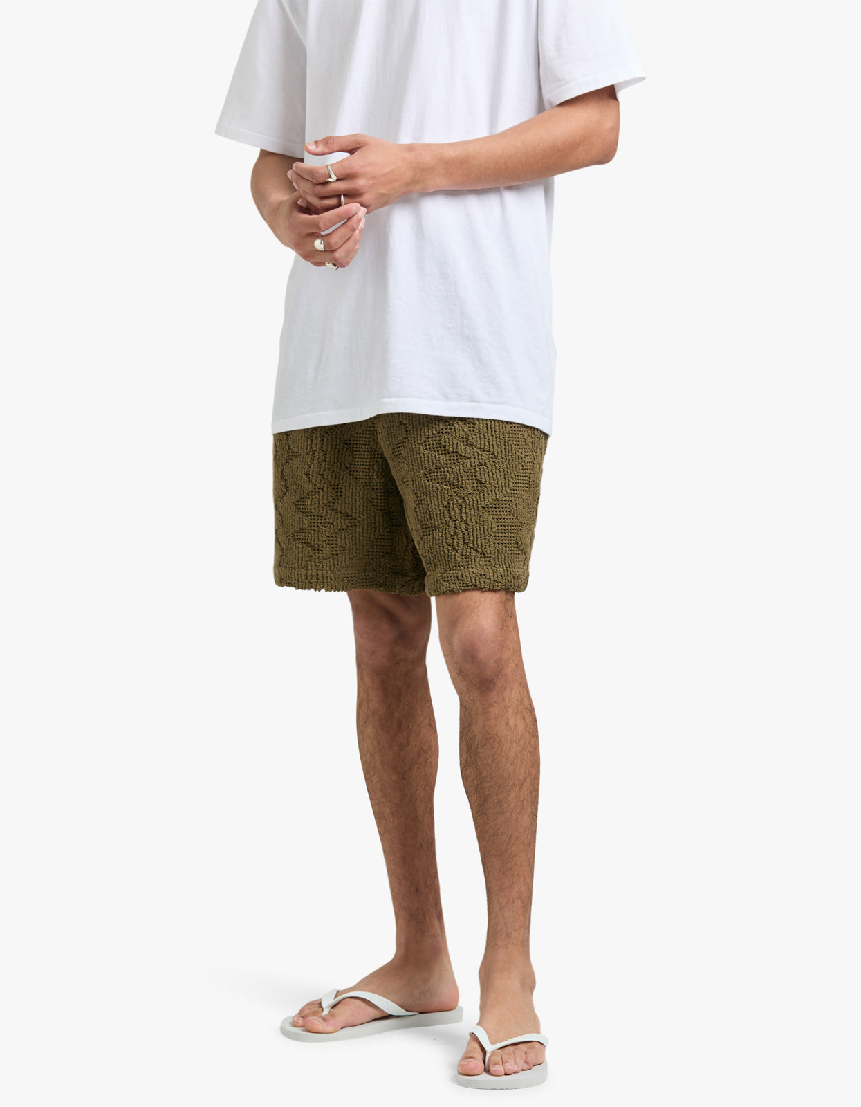 Crochet Shorts - Pine Verve