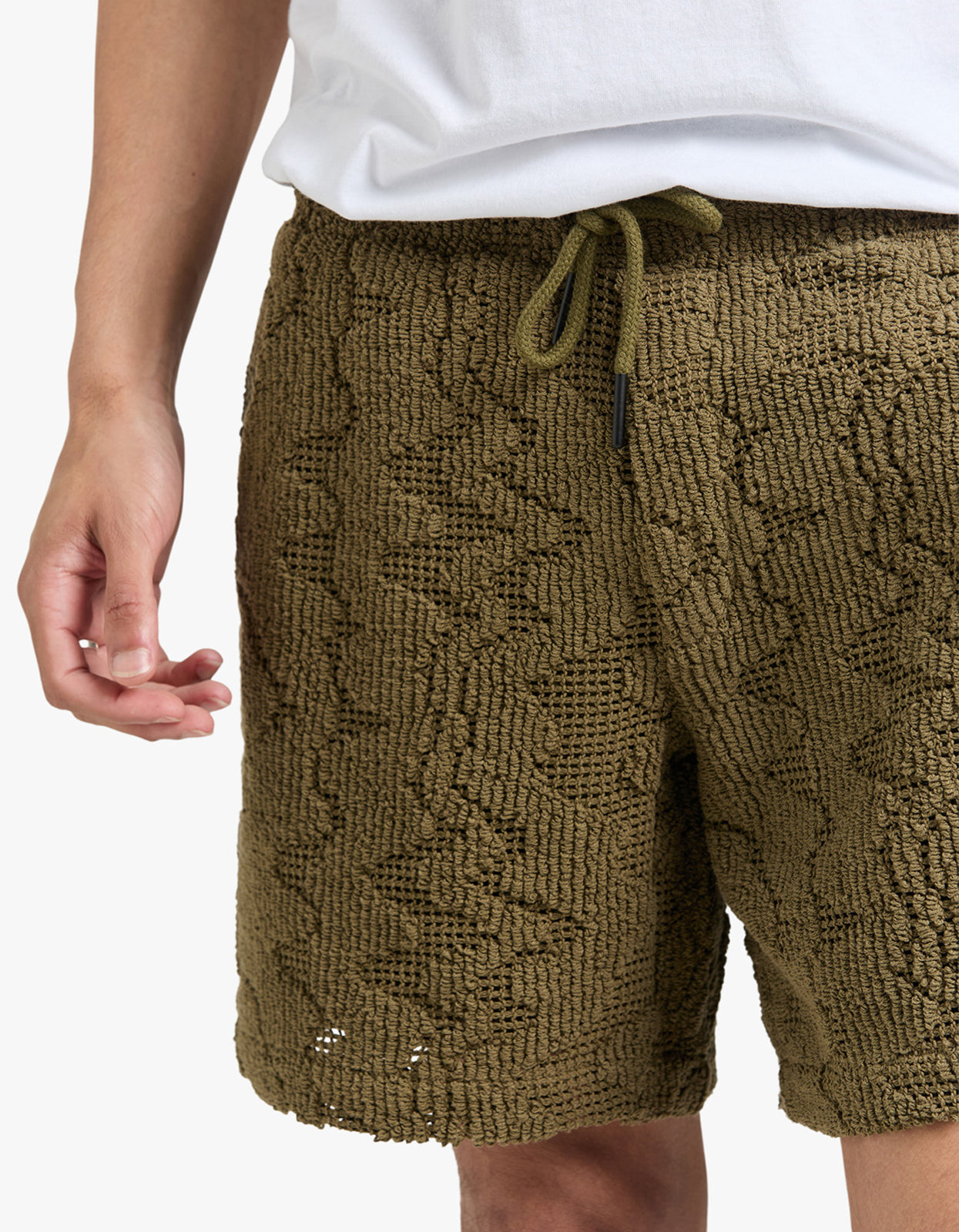 Crochet Shorts - Pine Verve