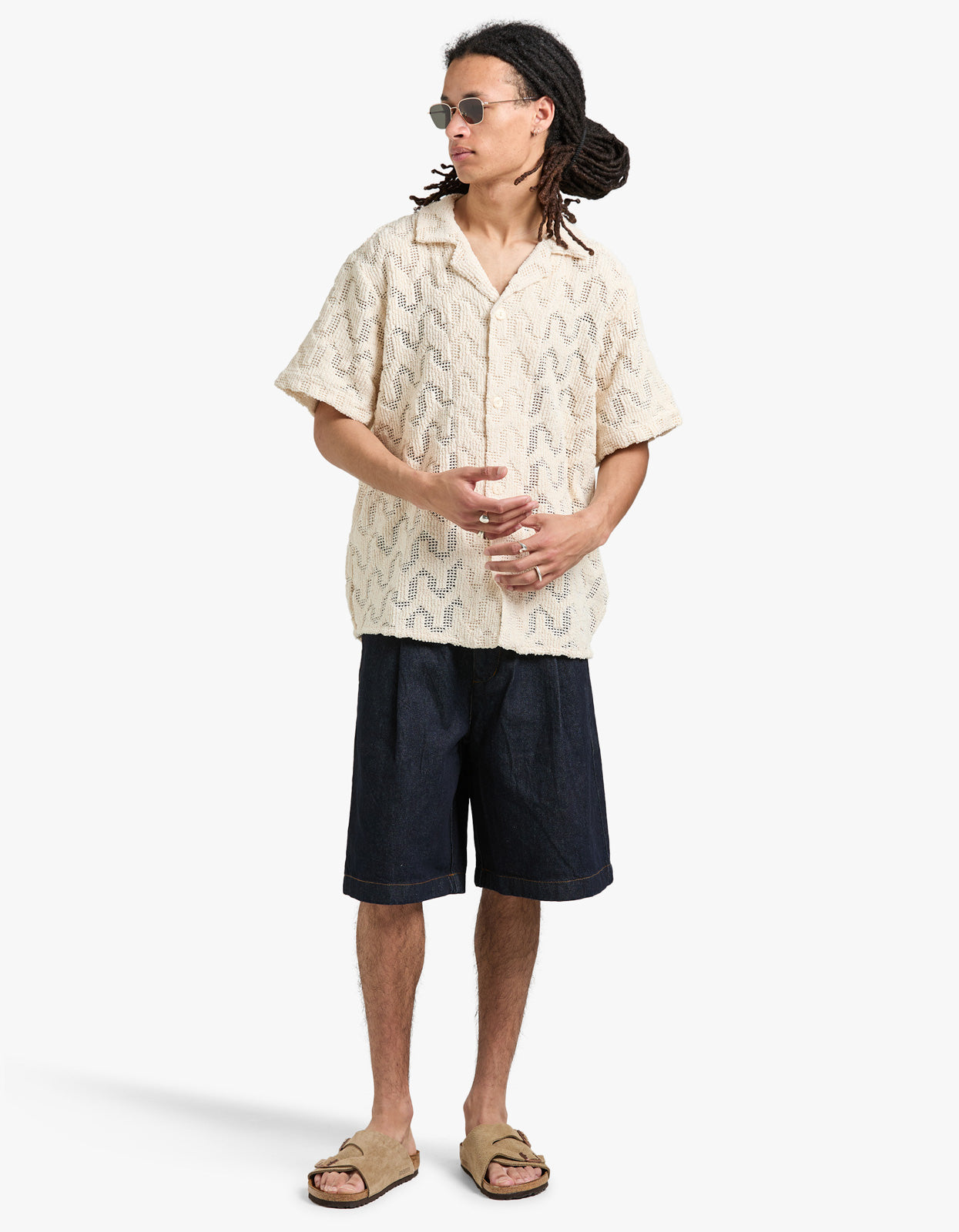 Cuba Crochet Shirt - Atlas