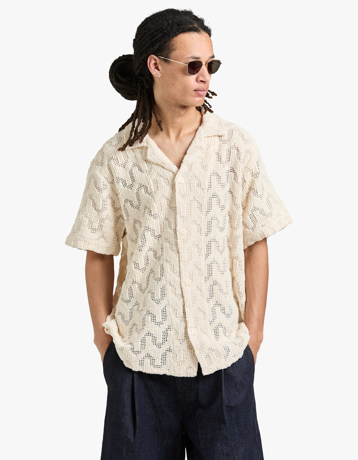 Cuba Crochet Shirt - Atlas