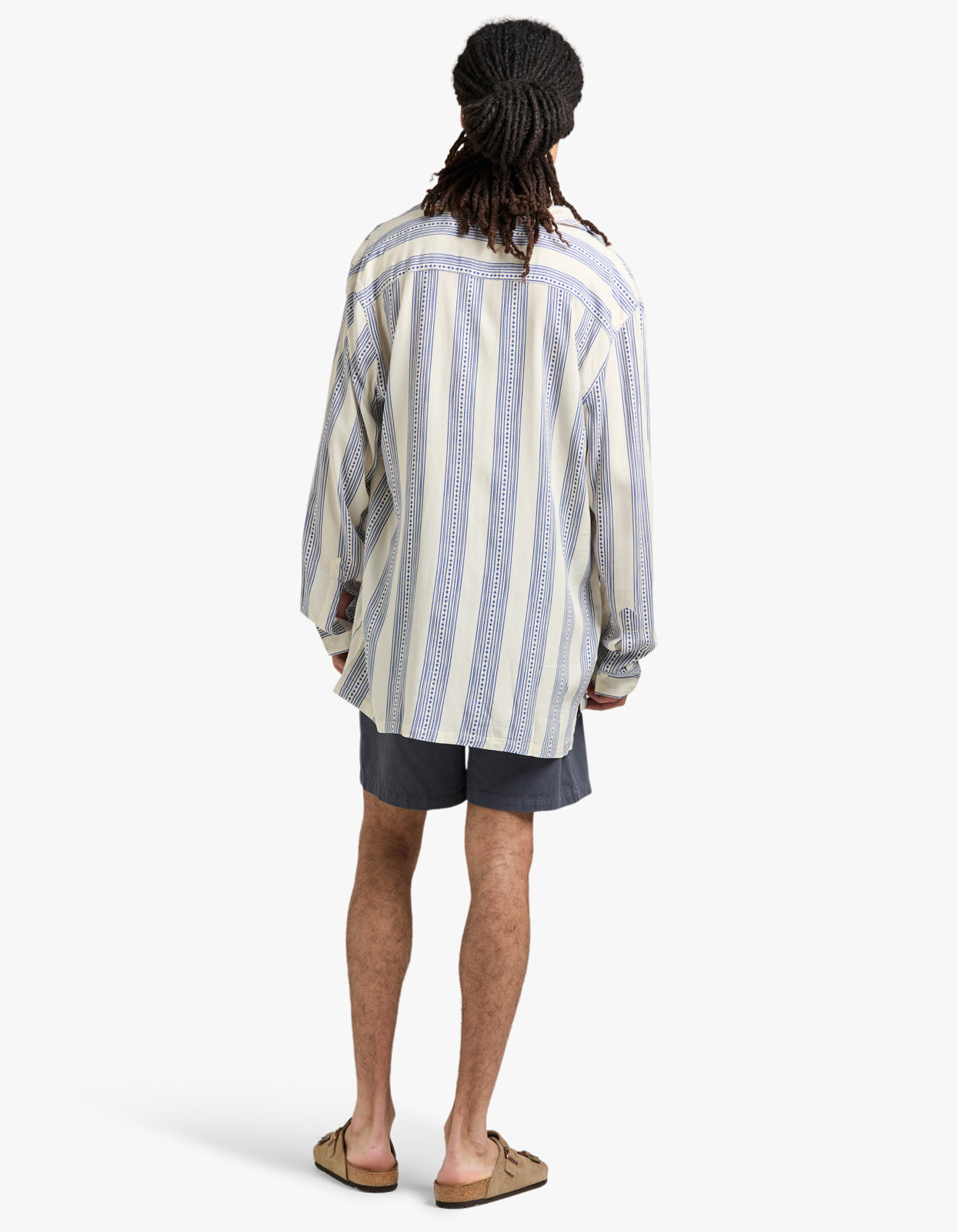 Viscose Long Sleeve Shirt - Havana