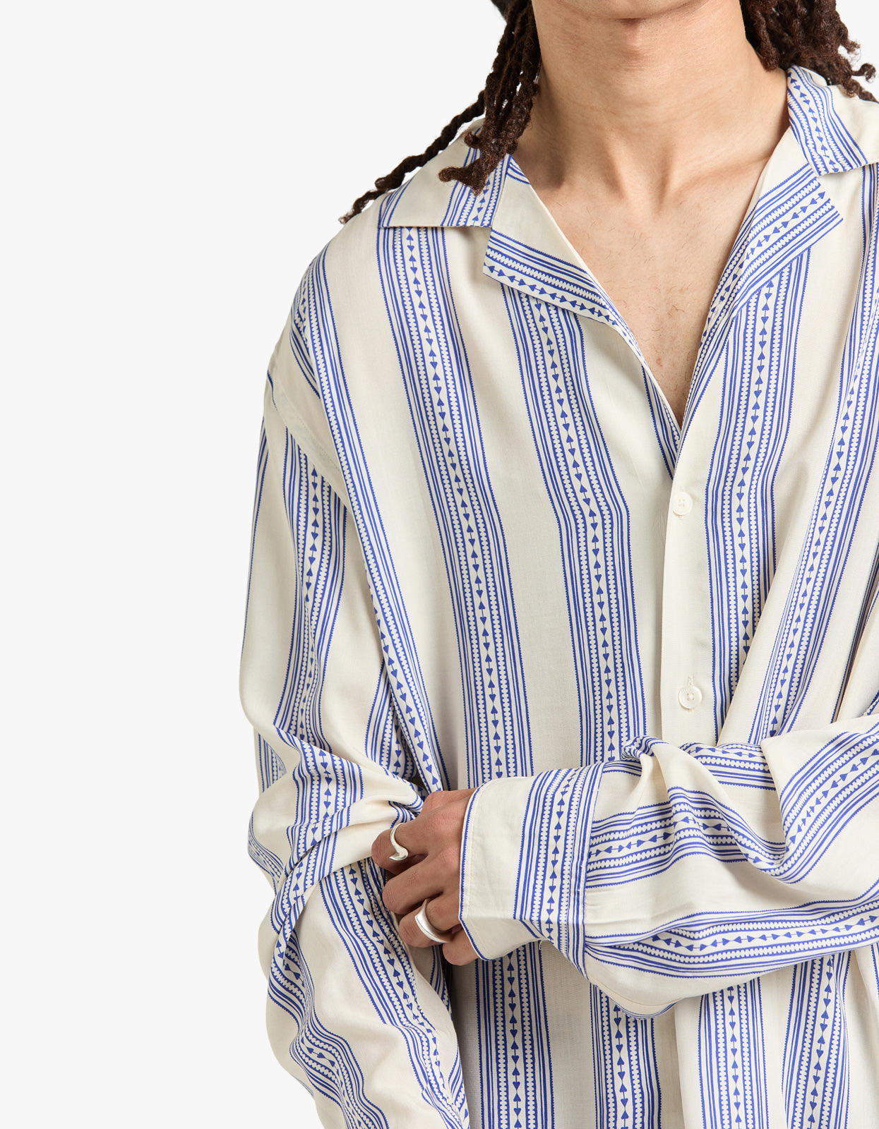Viscose Long Sleeve Shirt - Havana