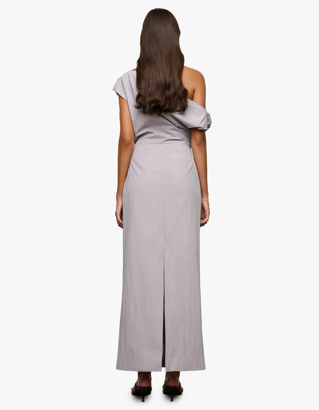 Pallas Midi Dress - Dove Grey