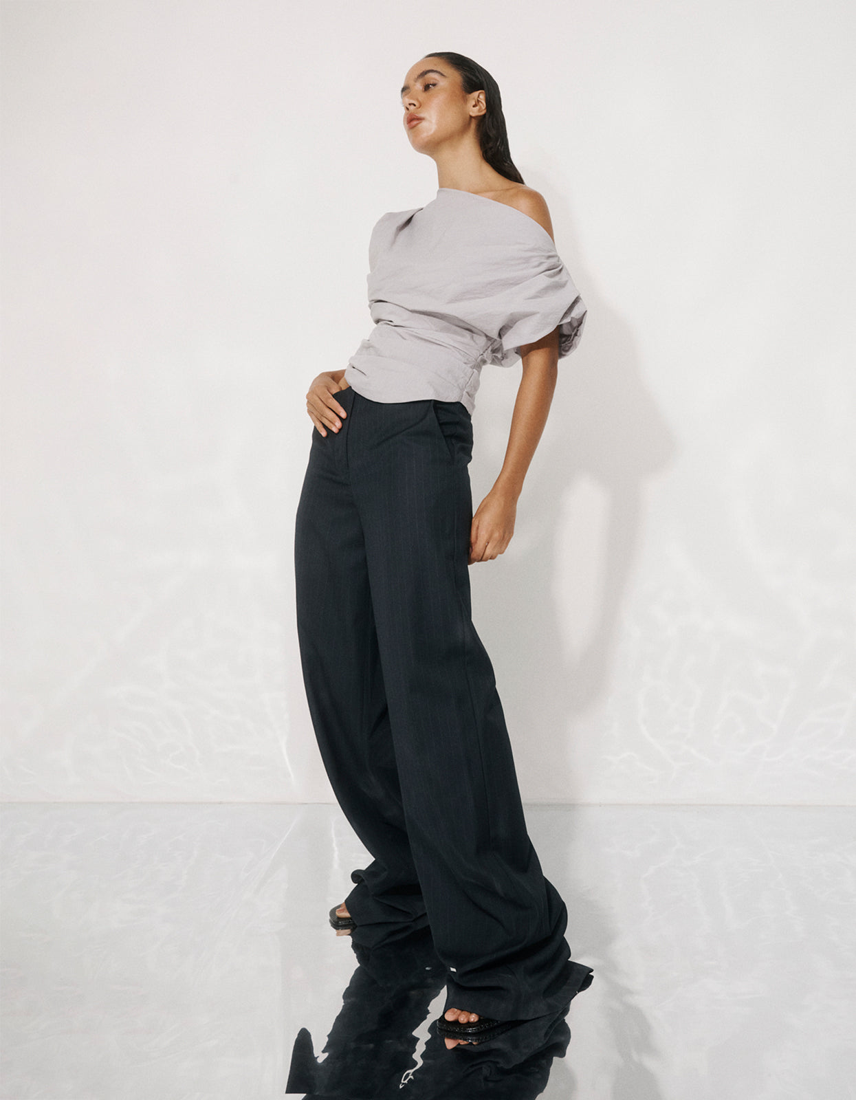 Henri Top - Dove Grey