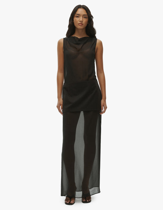 Miro Dress - Black/Black