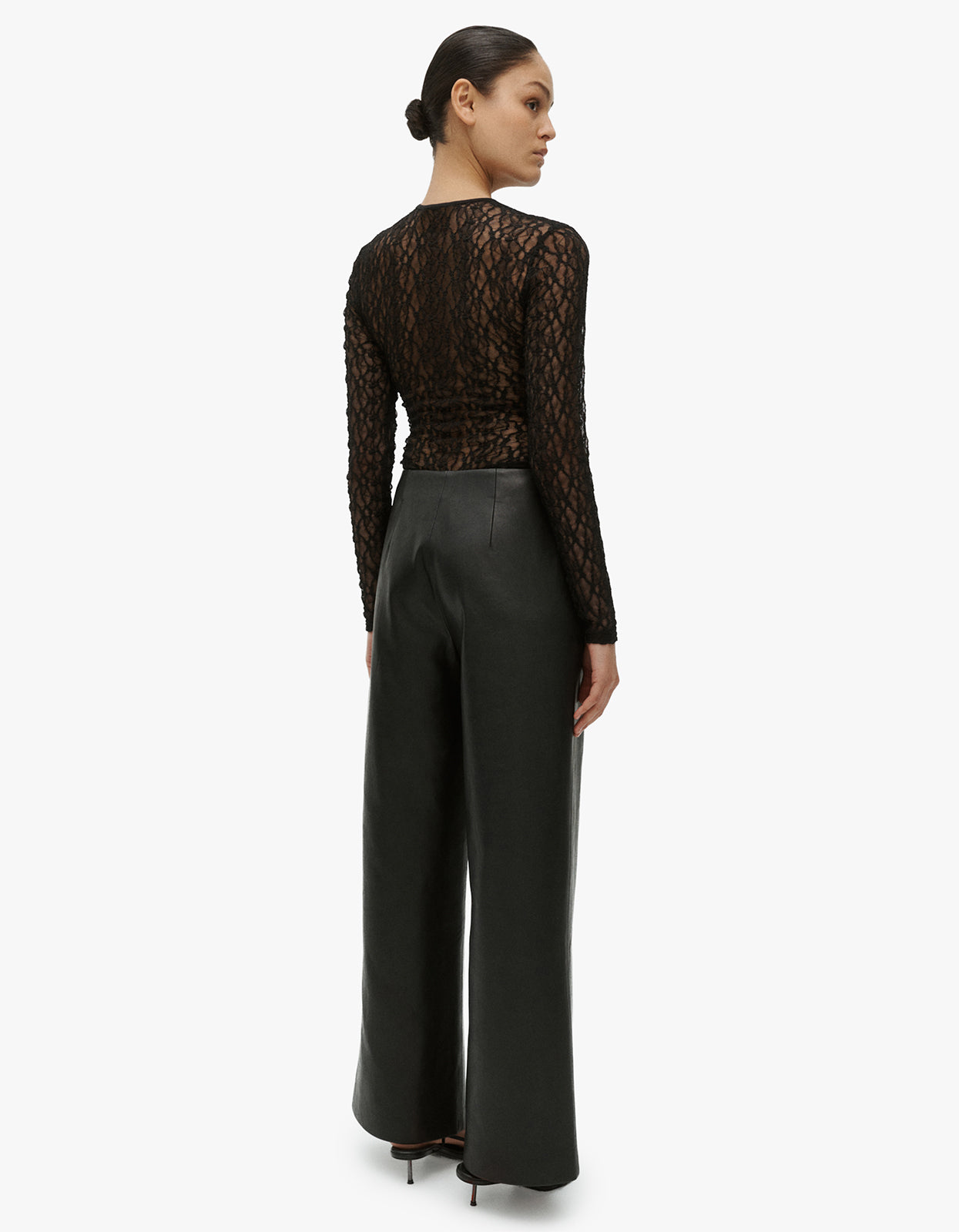 Leo Lace Bodysuit - Black