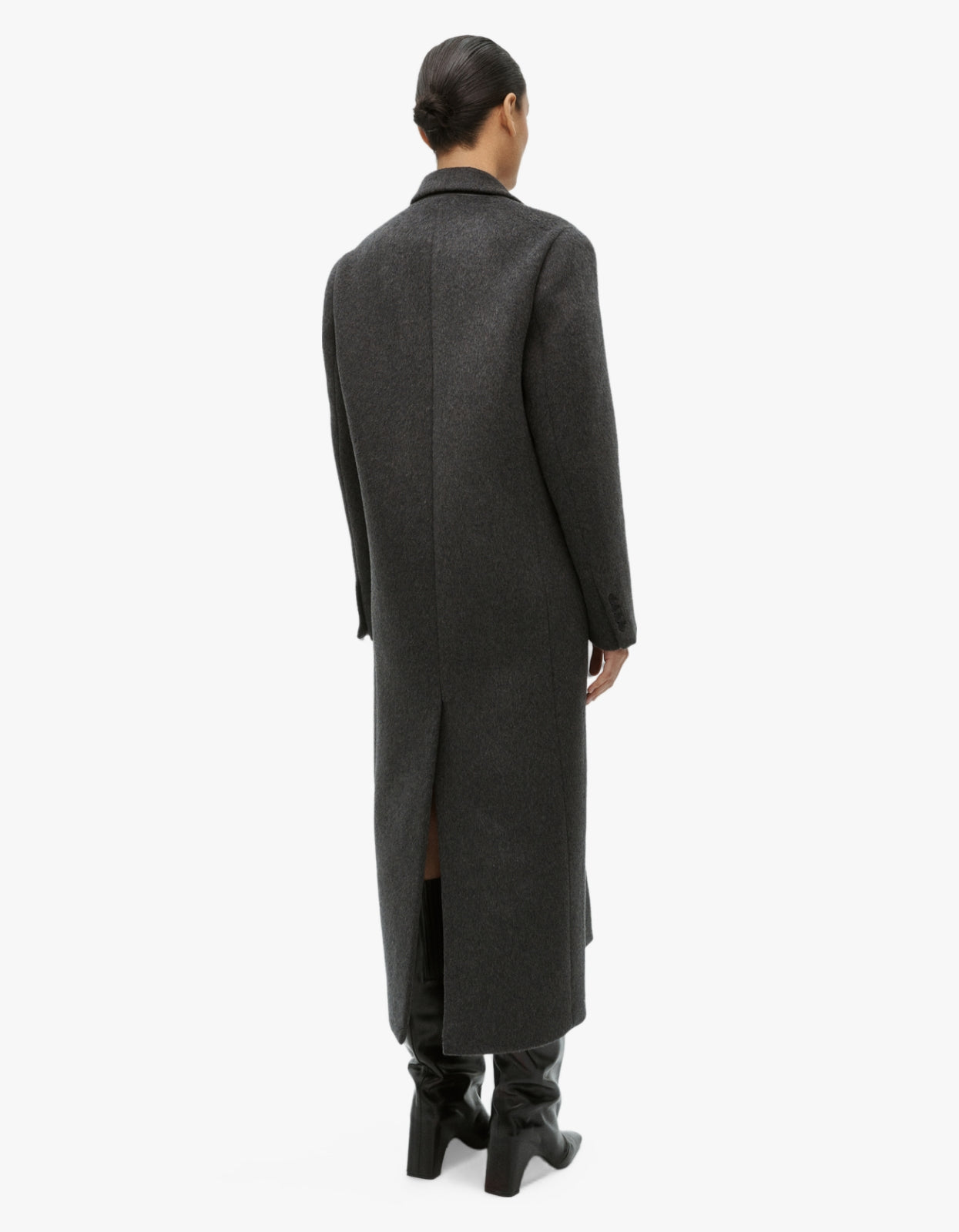 Ember Coat - Charcoal/Black