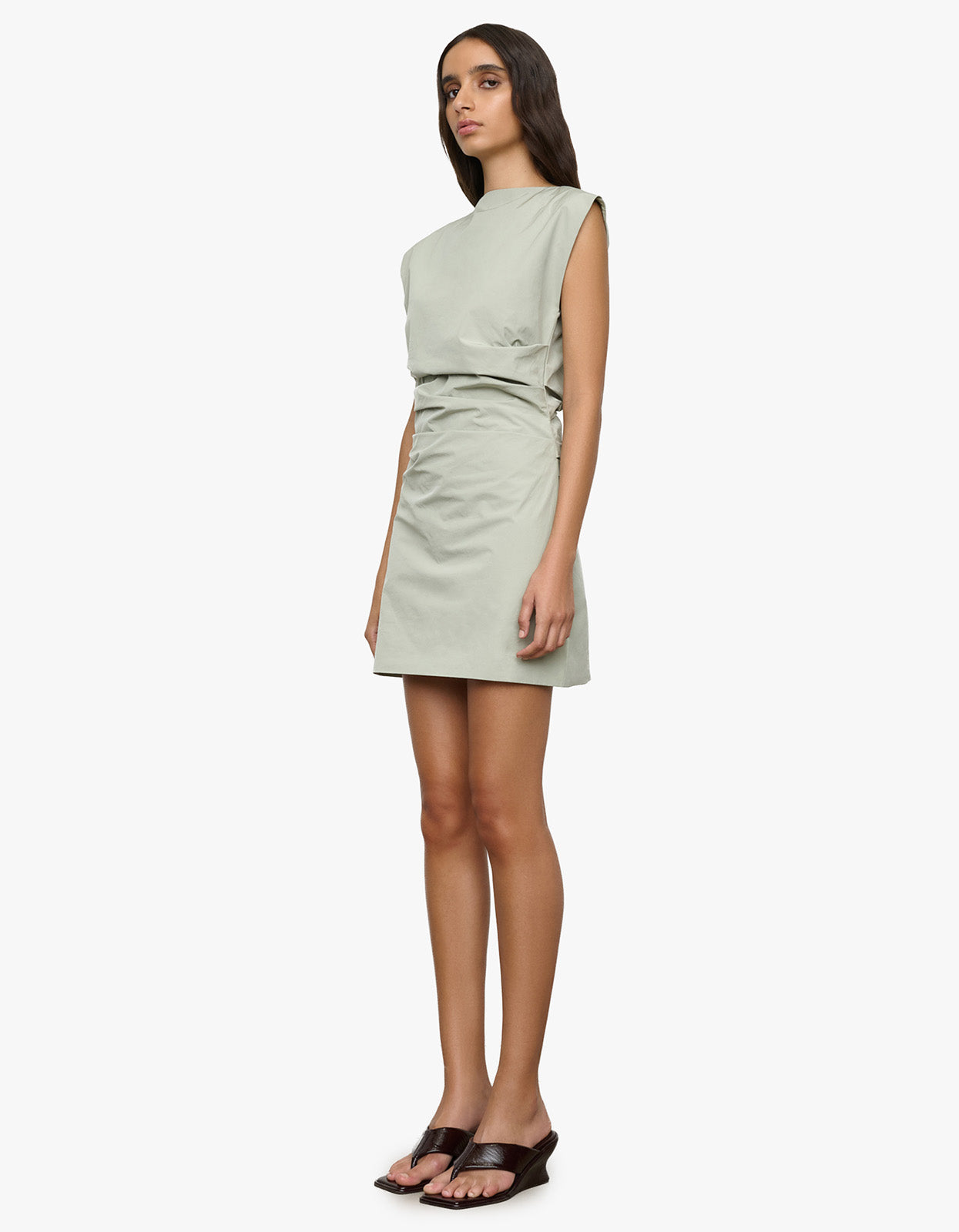 Palvin Mini Dress - Sage
