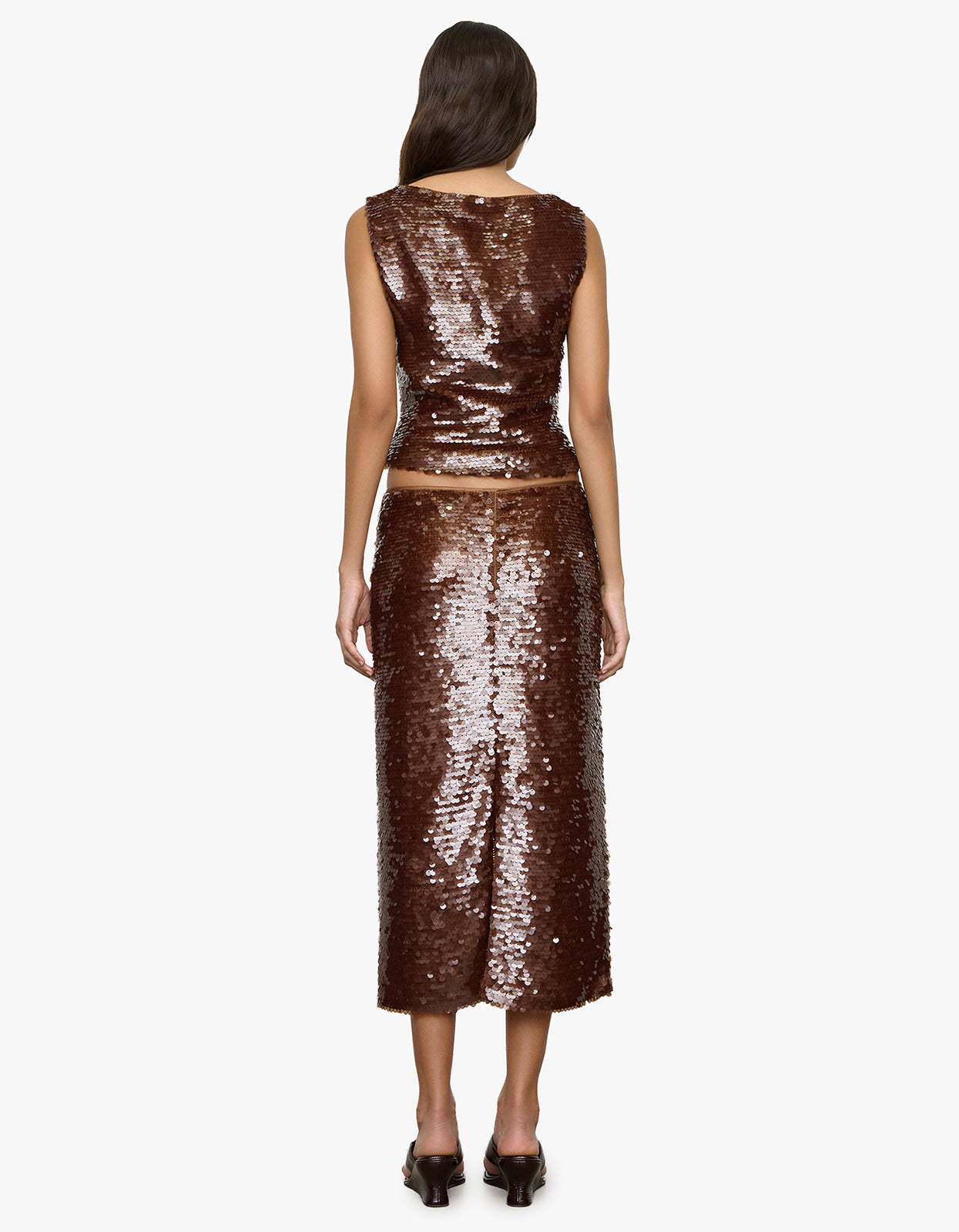 Kendall Skirt - Coffee