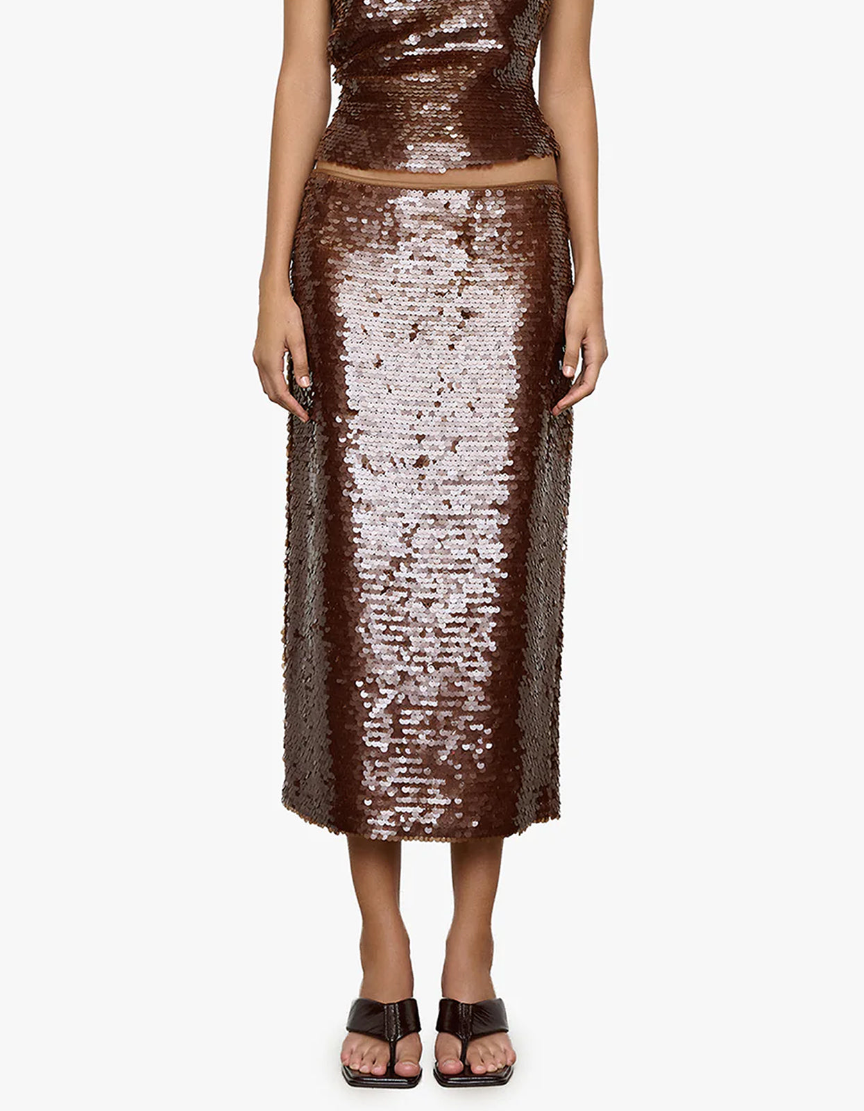 Kendall Skirt - Coffee