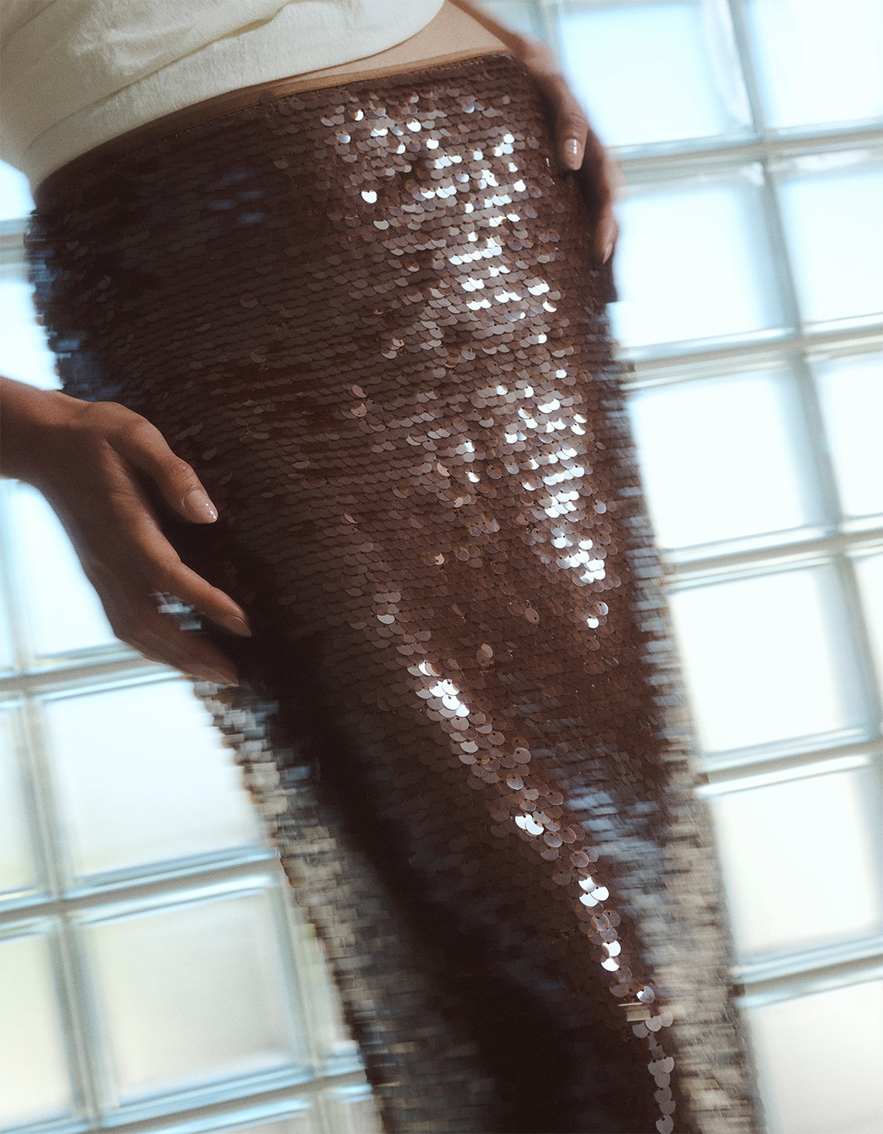 Kendall Skirt - Coffee