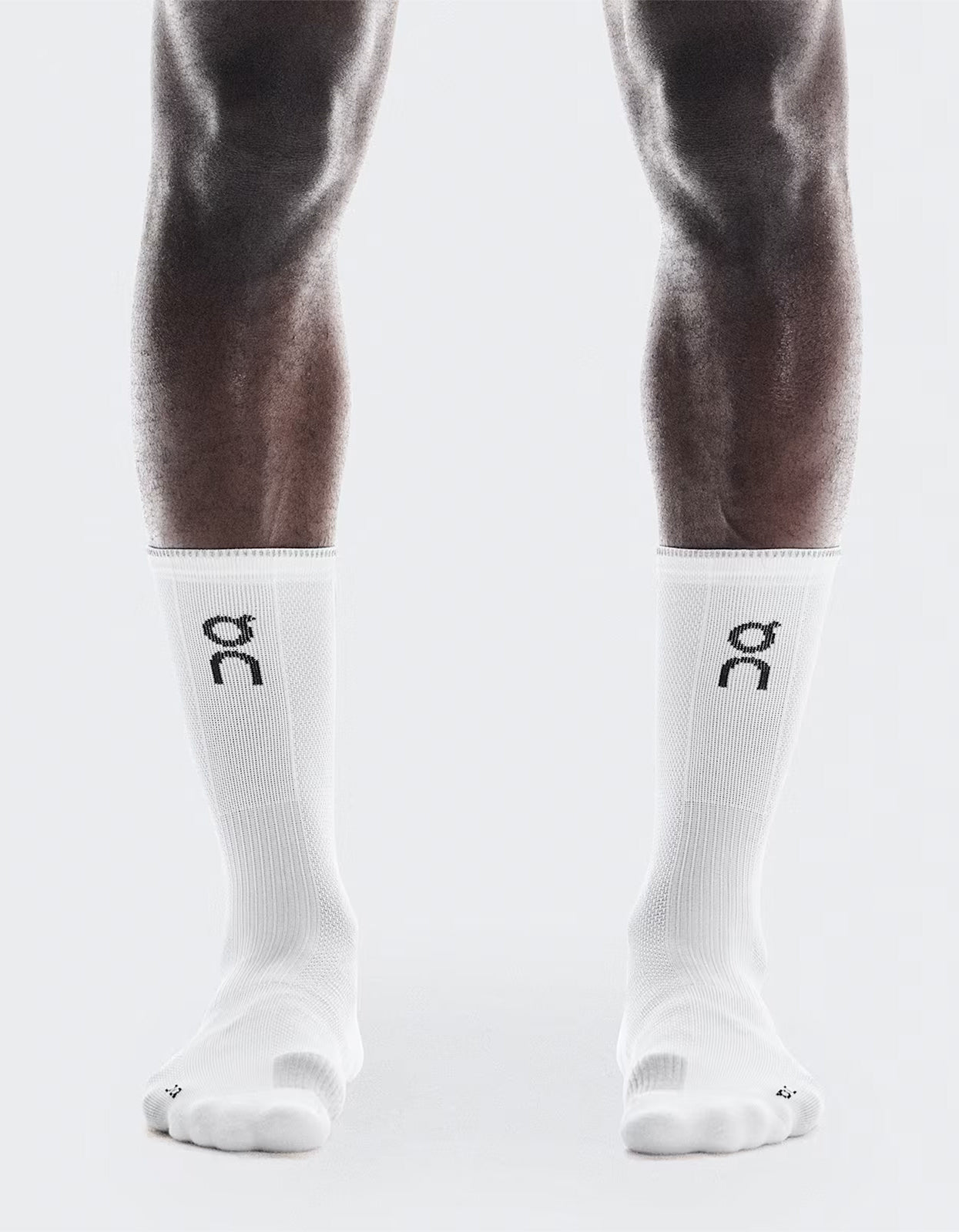 Performance Run Sock High 1 - White/Glacier