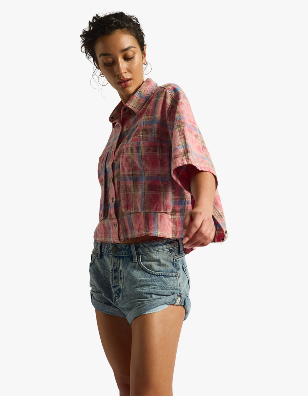 Bandits Low Waist Denim Shorts - Blue Crush