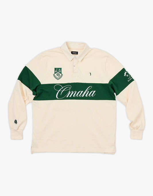 Omaha Greens Jersey - Ivory/Green