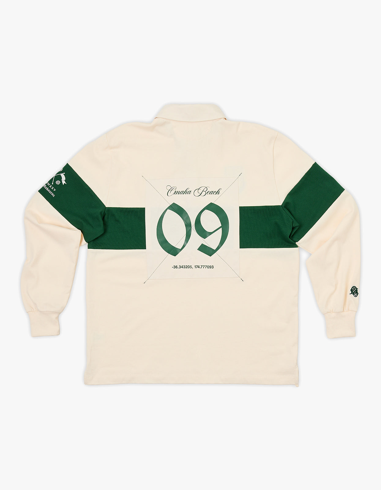 Omaha Greens Jersey - Ivory/Green