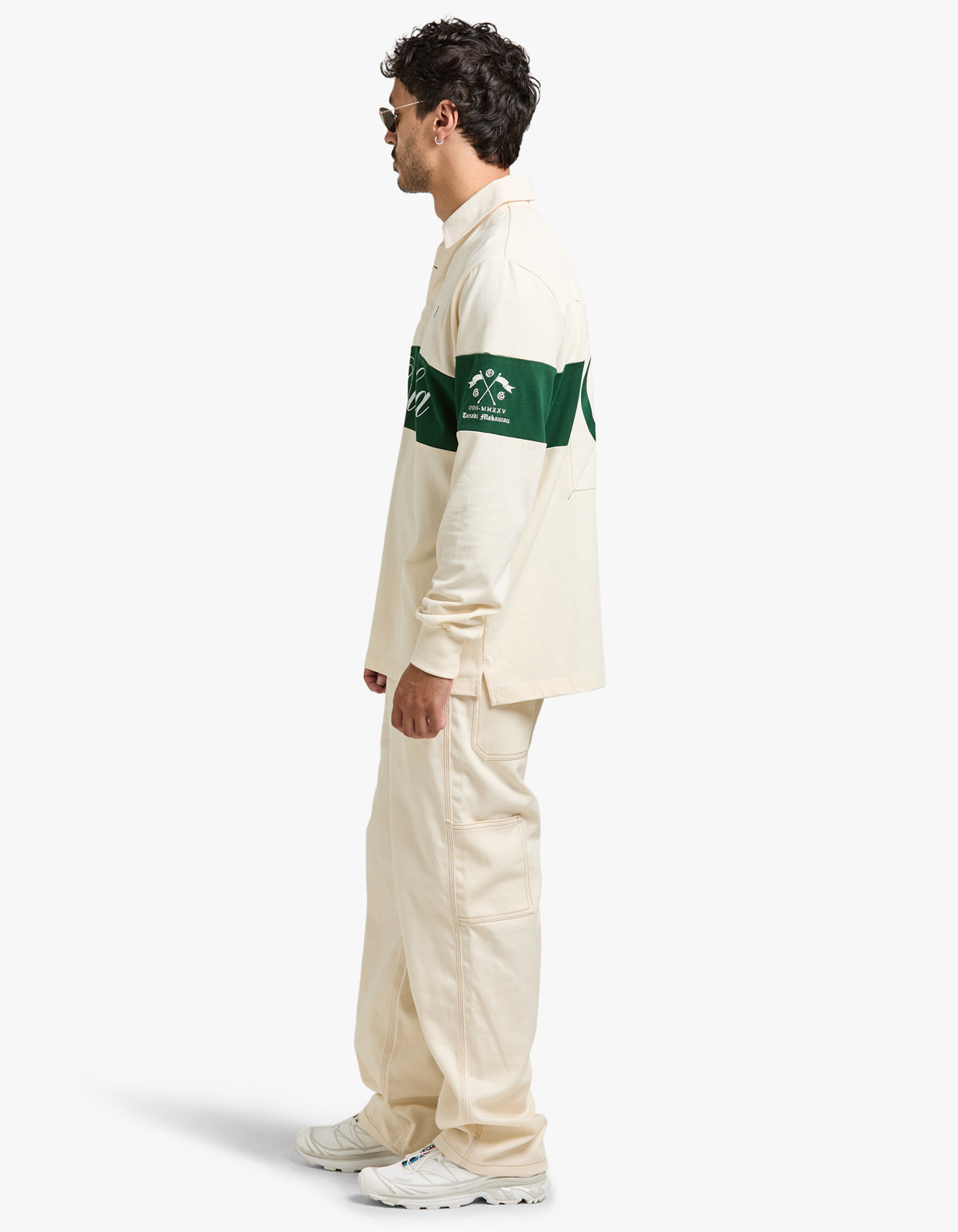 Omaha Greens Jersey - Ivory/Green