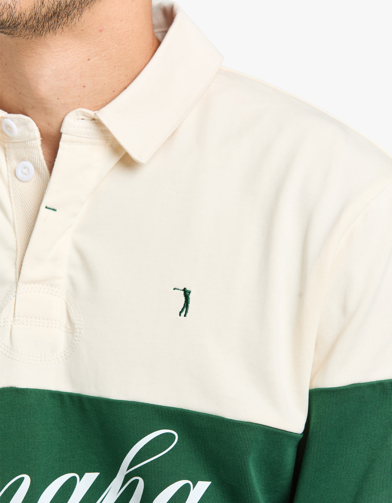 Omaha Greens Jersey - Ivory/Green