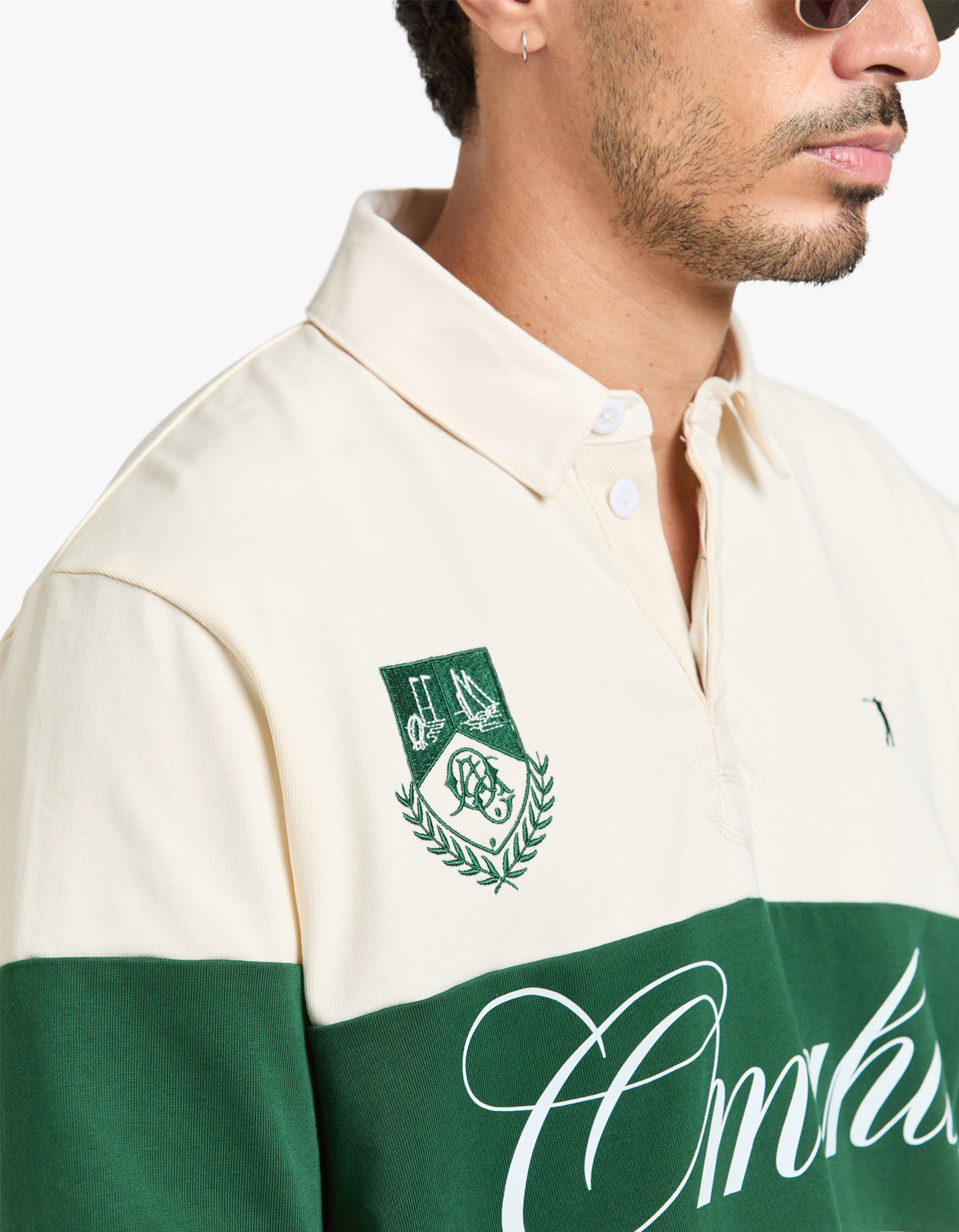 Omaha Greens Jersey - Ivory/Green
