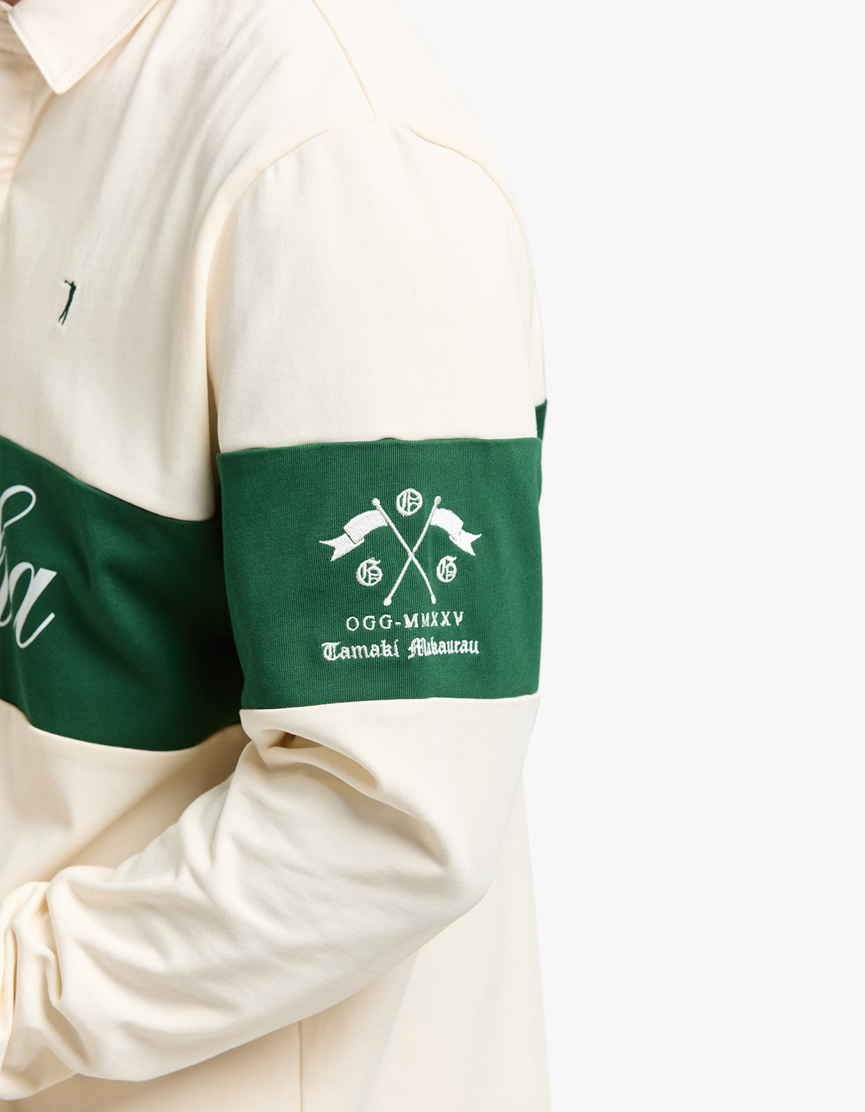 Omaha Greens Jersey - Ivory/Green