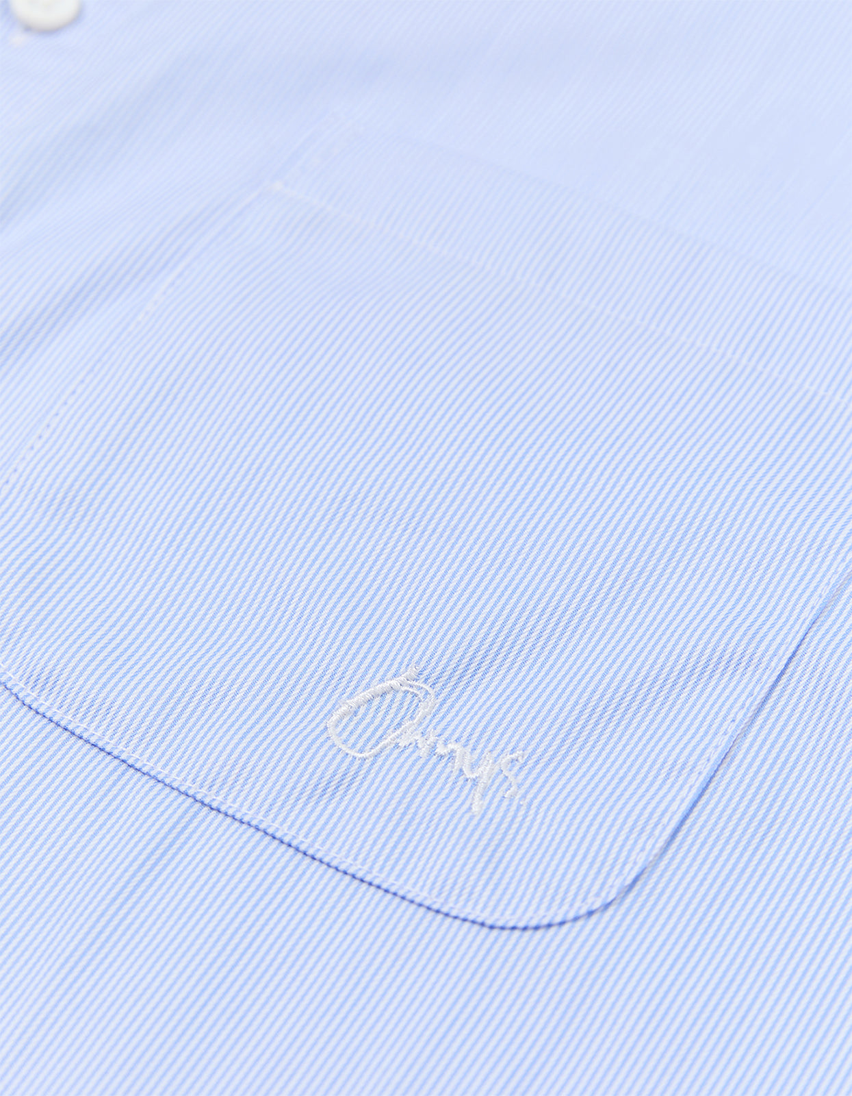 Market Shirt Thin Stripe - Blue/White/White