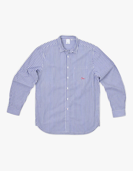 Market Shirt Thick Stripe - Blue/White/Red