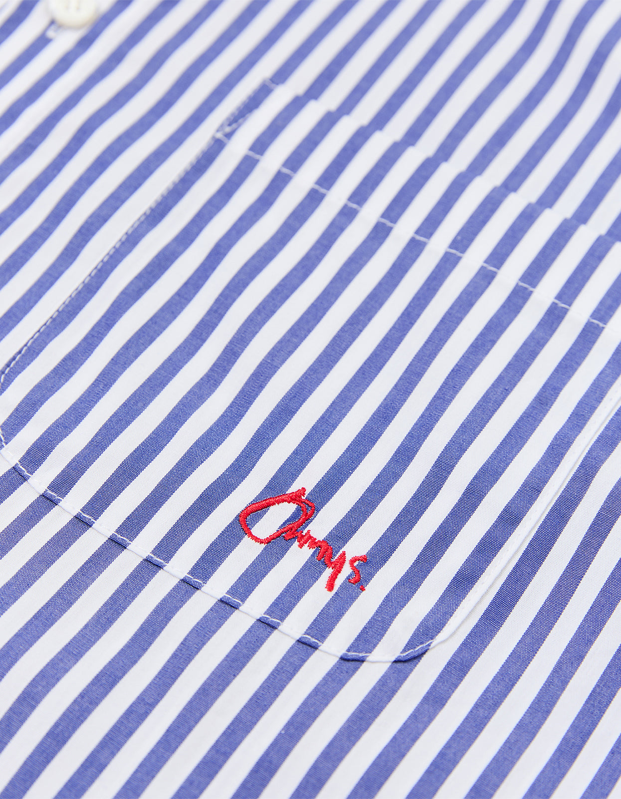 Market Shirt Thick Stripe - Blue/White/Red