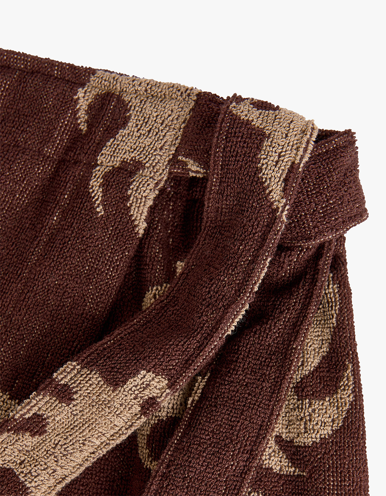 Mocha Ember Cove Wrap Skirt - Brown