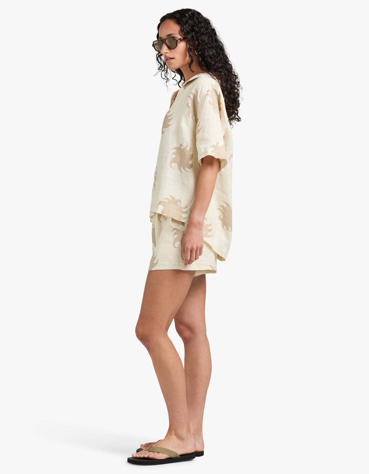 Hazel Ember Jaffa Linen Shirt - Hazel