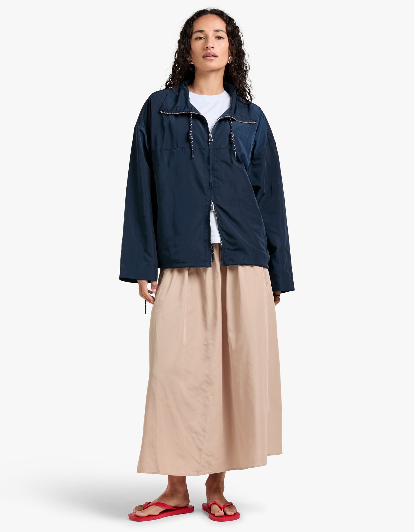Adela Windbreaker - Navy