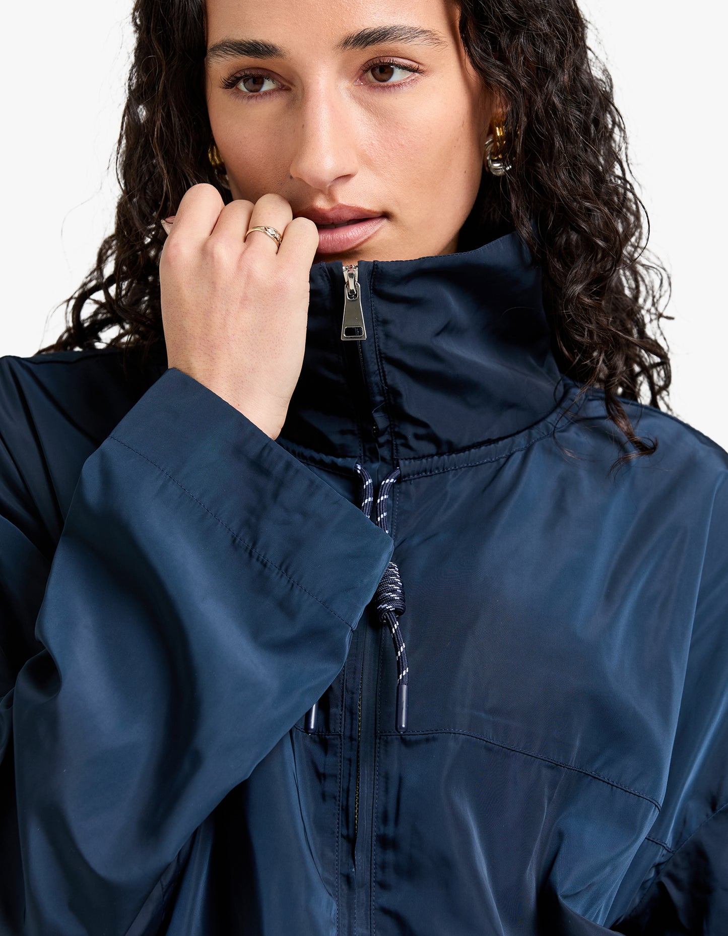 Adela Windbreaker - Navy