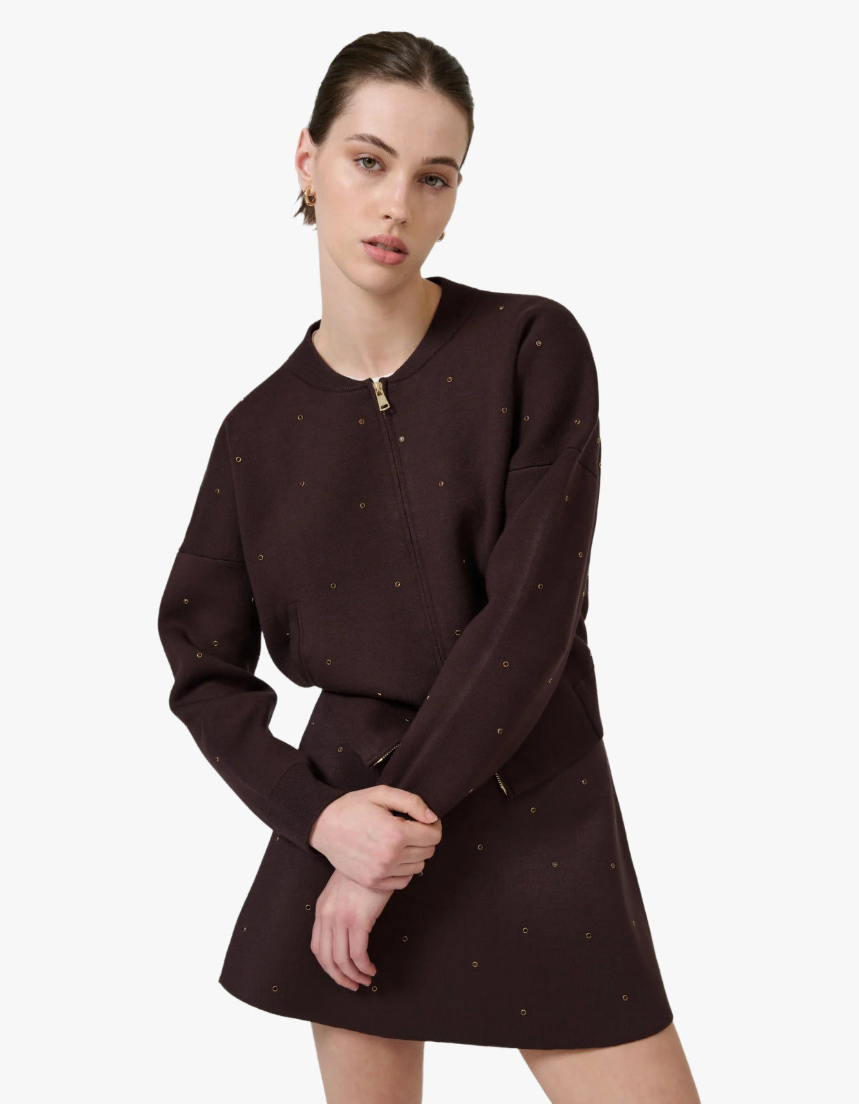 Agata Skirt - Chocolate