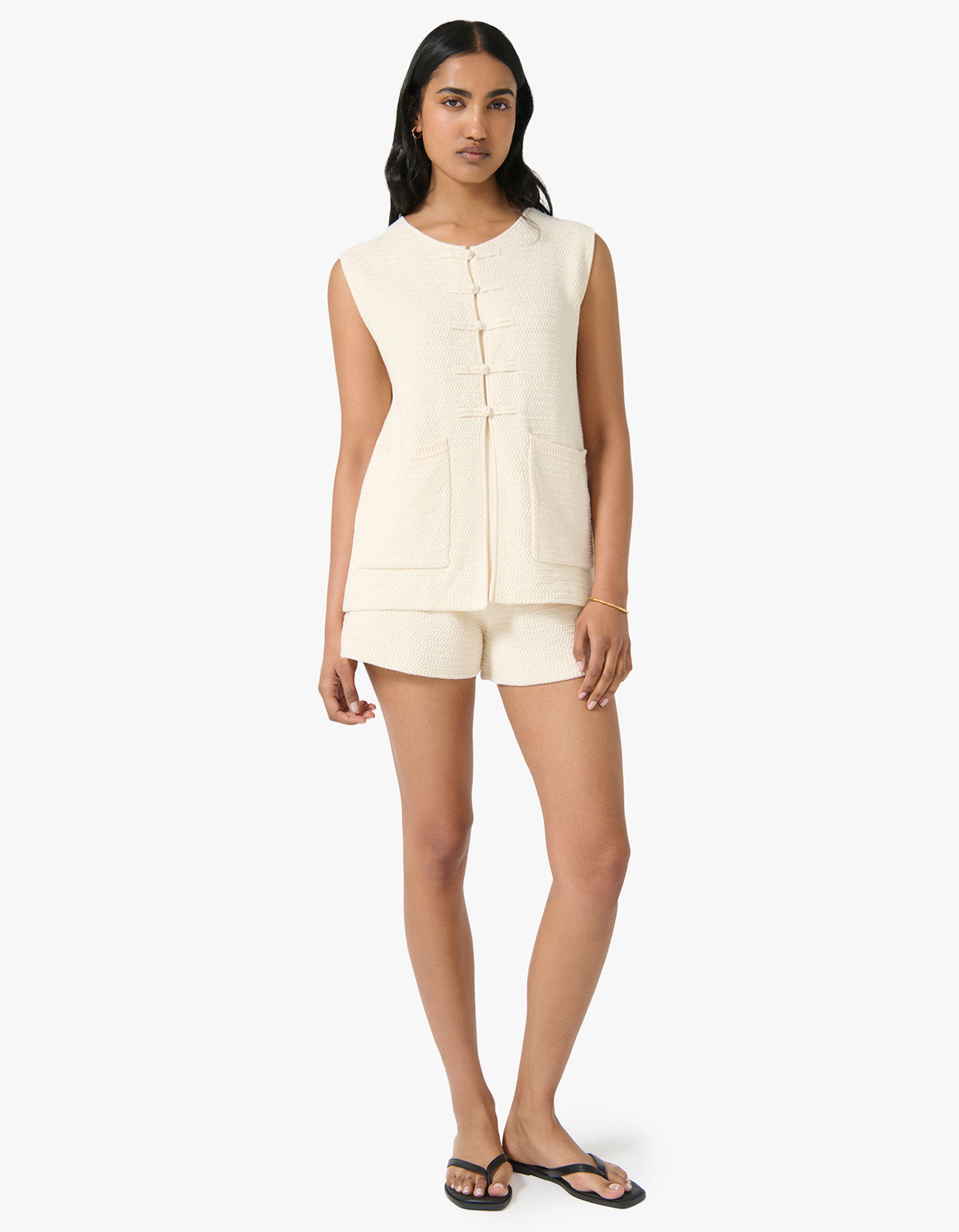 Odelia Gilet - Ivory