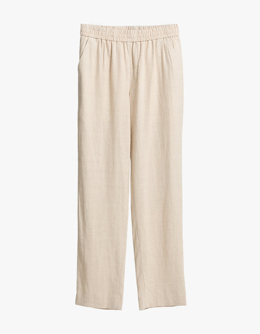 Davis Linen Pant - Oat