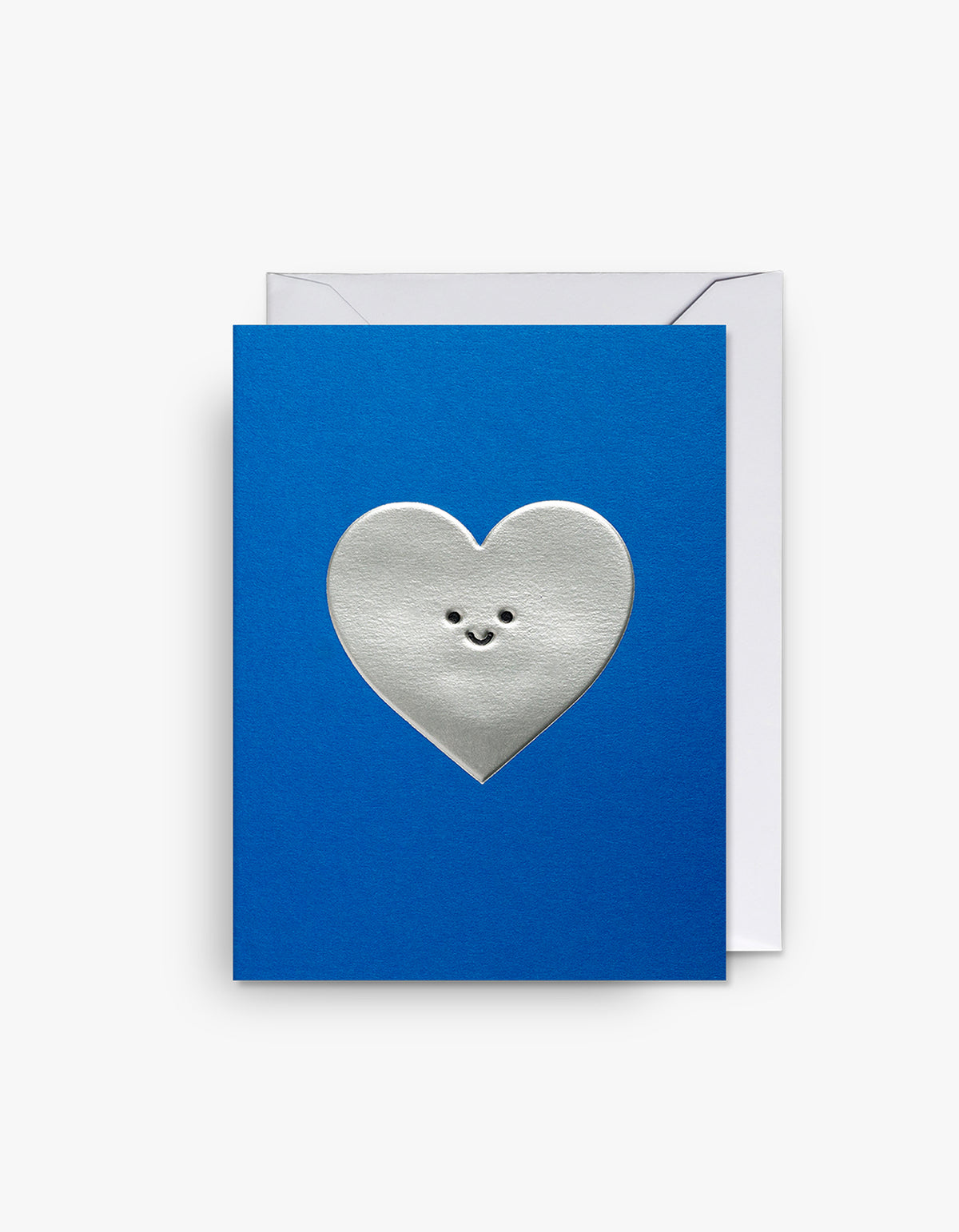 Love Heart Card - Blue