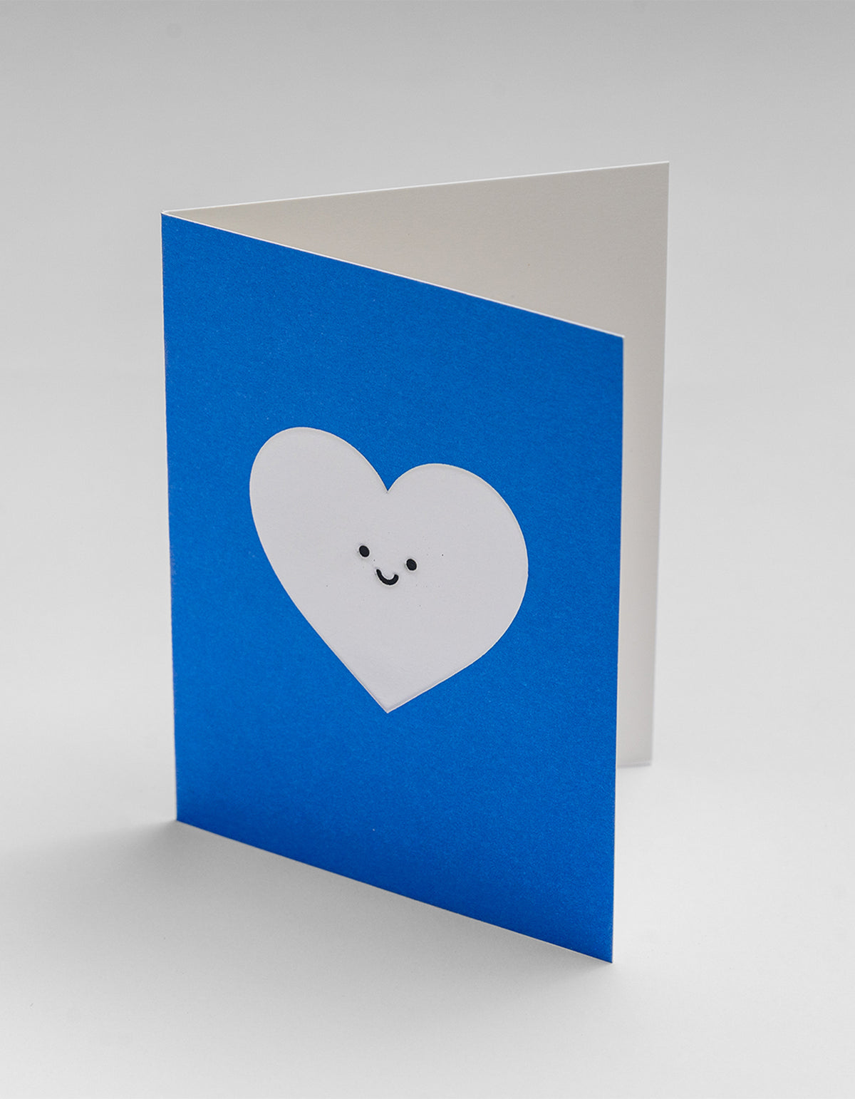 Love Heart Card - Blue