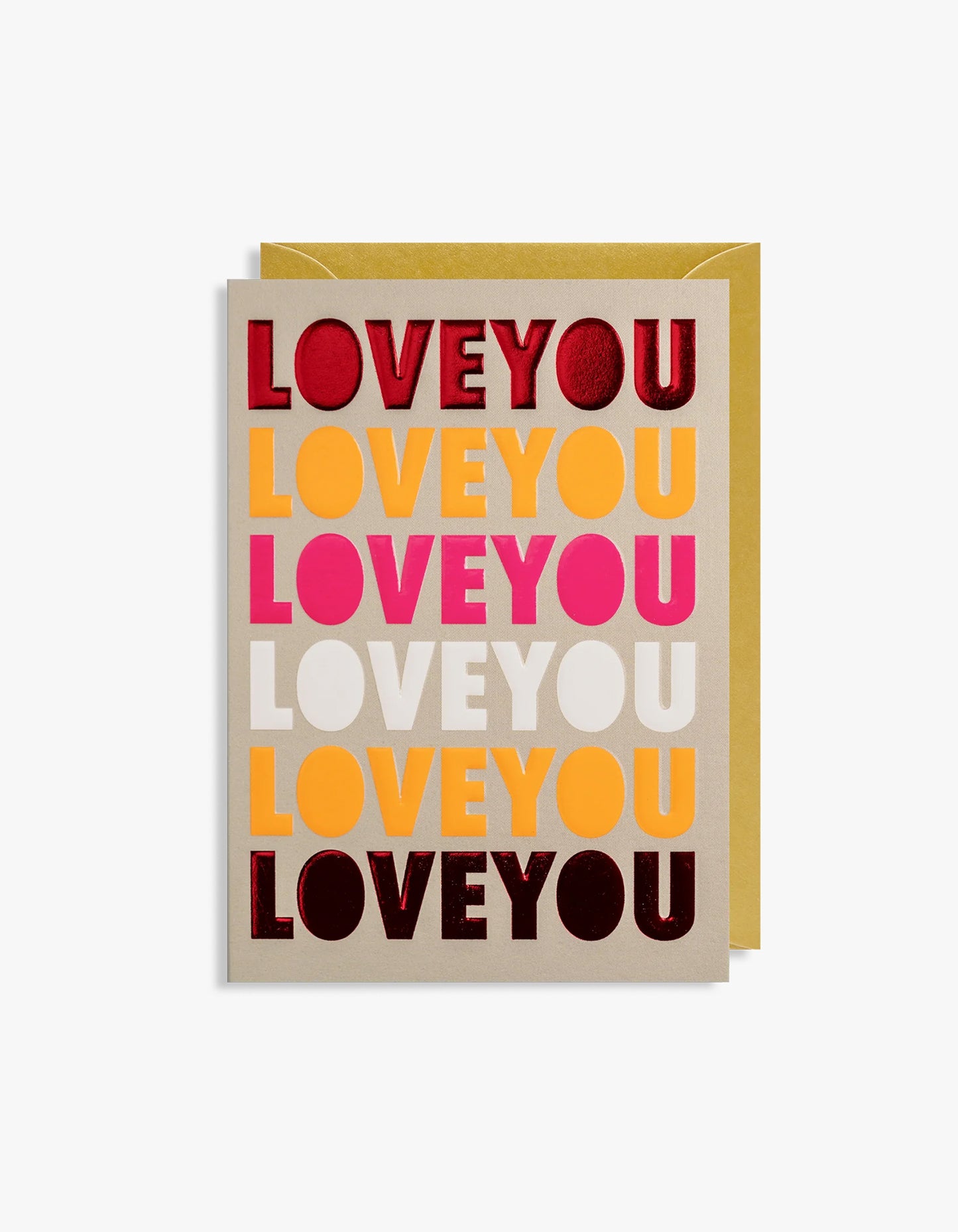 Love You, Love You, Love You Card