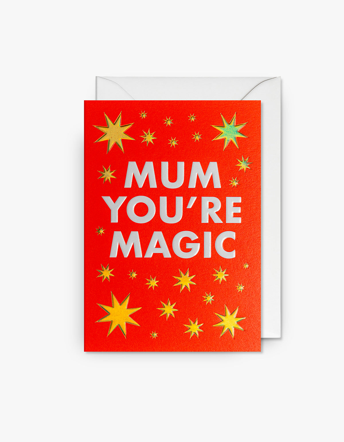 Mum You'Re Magic Card - Red