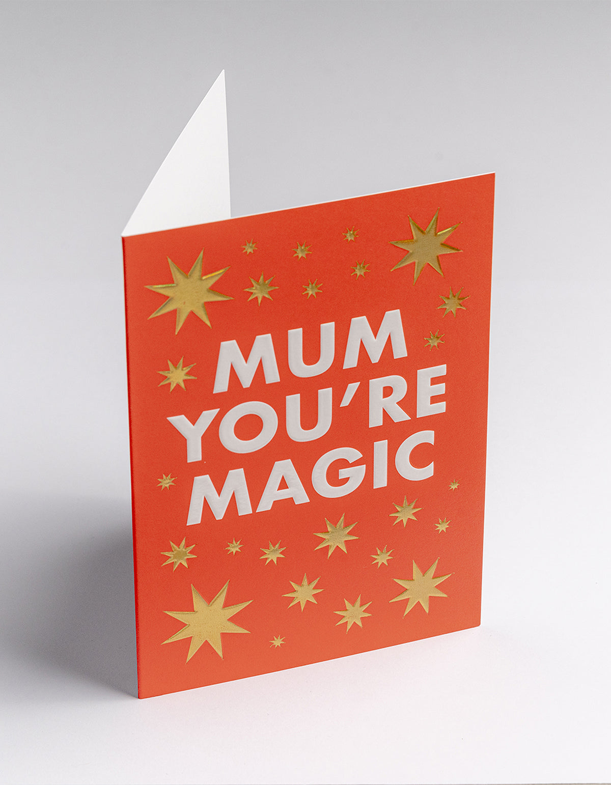 Mum You'Re Magic Card - Red