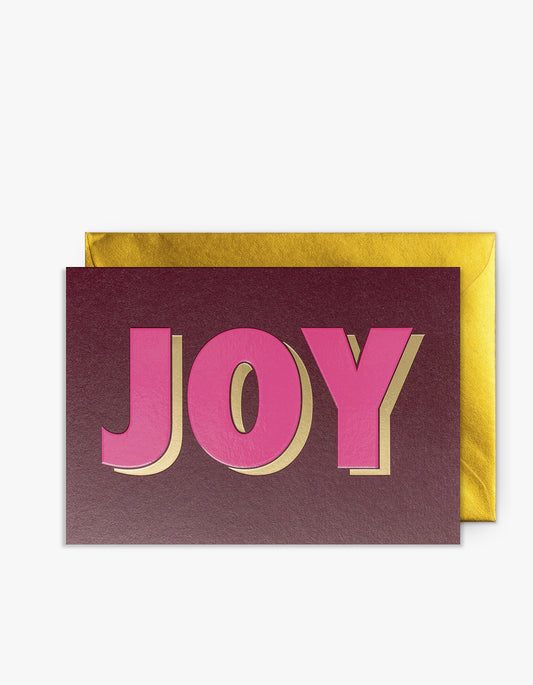 Joy Card - Pink