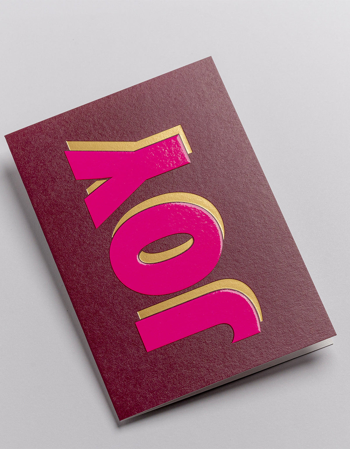 Joy Card - Pink
