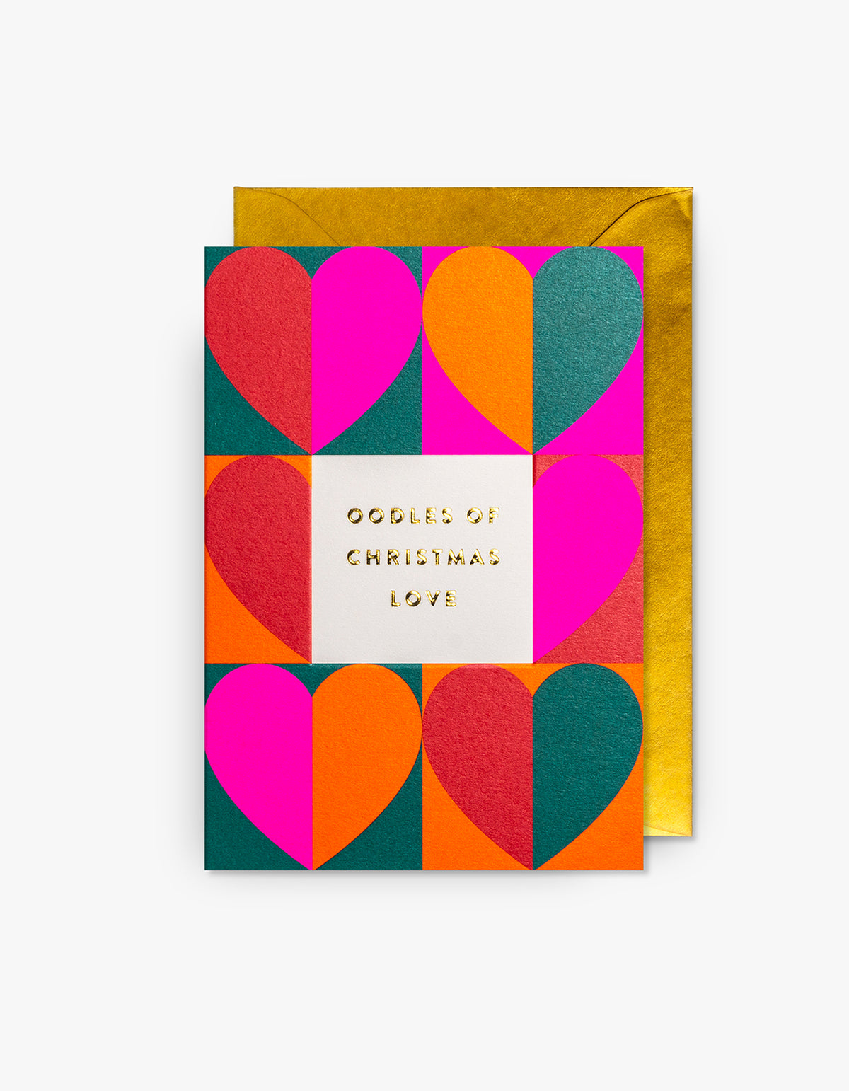 Oodles Of Christmas Love Card - Multi