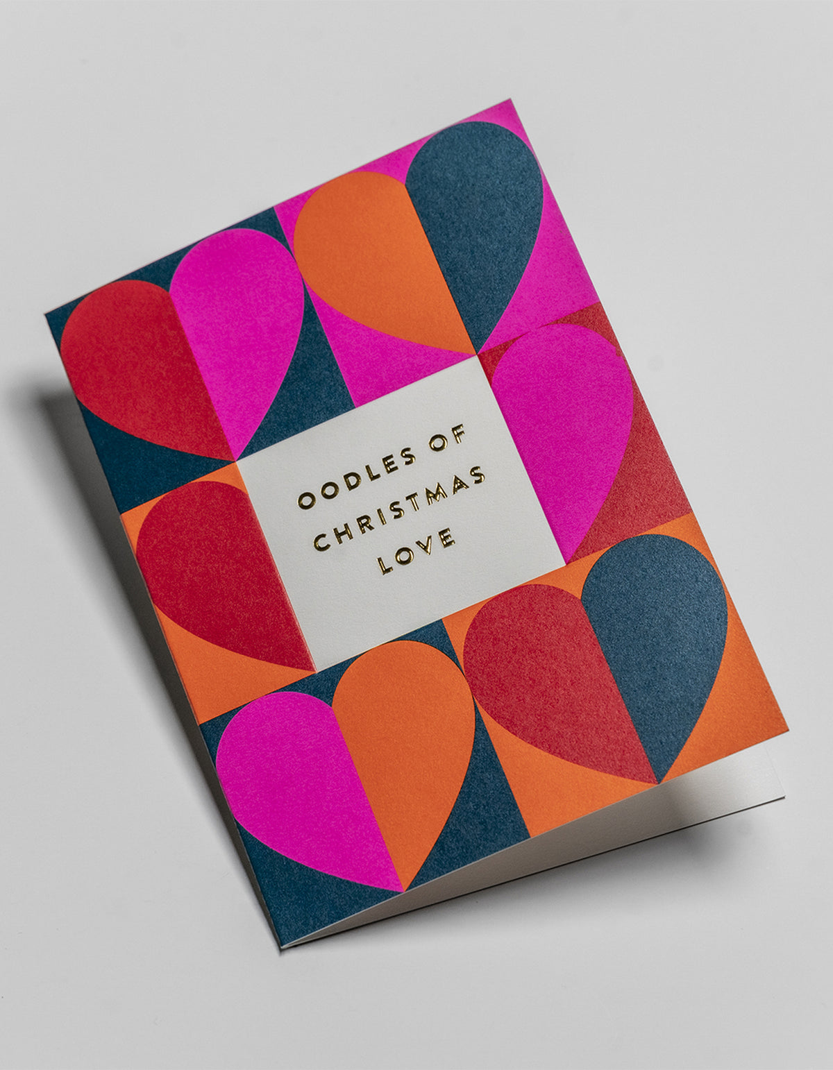 Oodles Of Christmas Love Card - Multi
