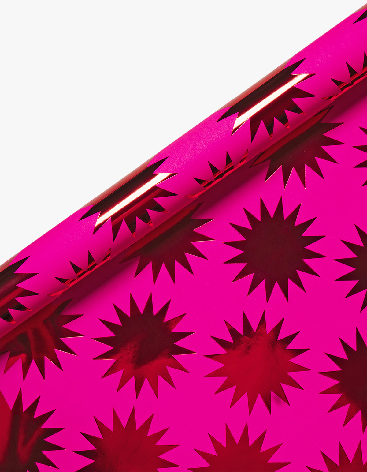 Frankincense Red Wrapping Paper Roll - Pink