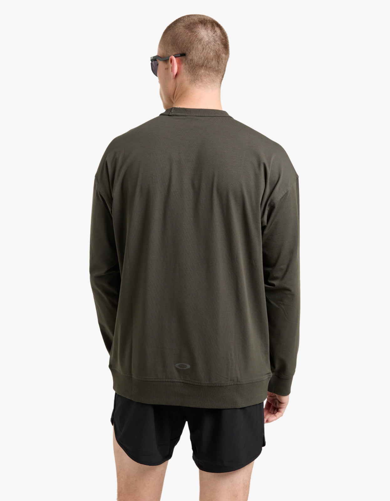 New Retro Fleece L/S Crew 1.0 - Shadow/Black