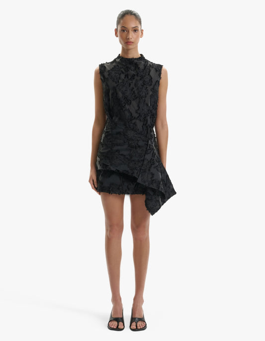 Heather Top - Black